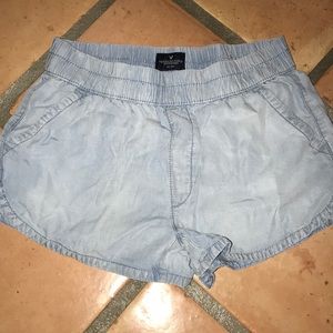 Chambray Shorts from American Eagle